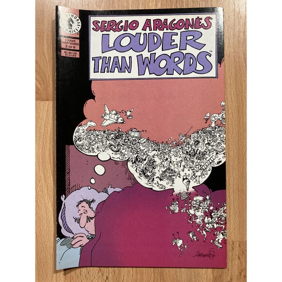 Sergio Aragones' Louder Than Words #1 2 3 4 6 (Lot)  Dark Horse Comics • NM • - Picture 3 of 7